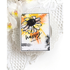 Simon Says Clear Stamps A Little Artsy 2416ssc Happy Birthday Card Heather Hoffman | color-code:ALT10