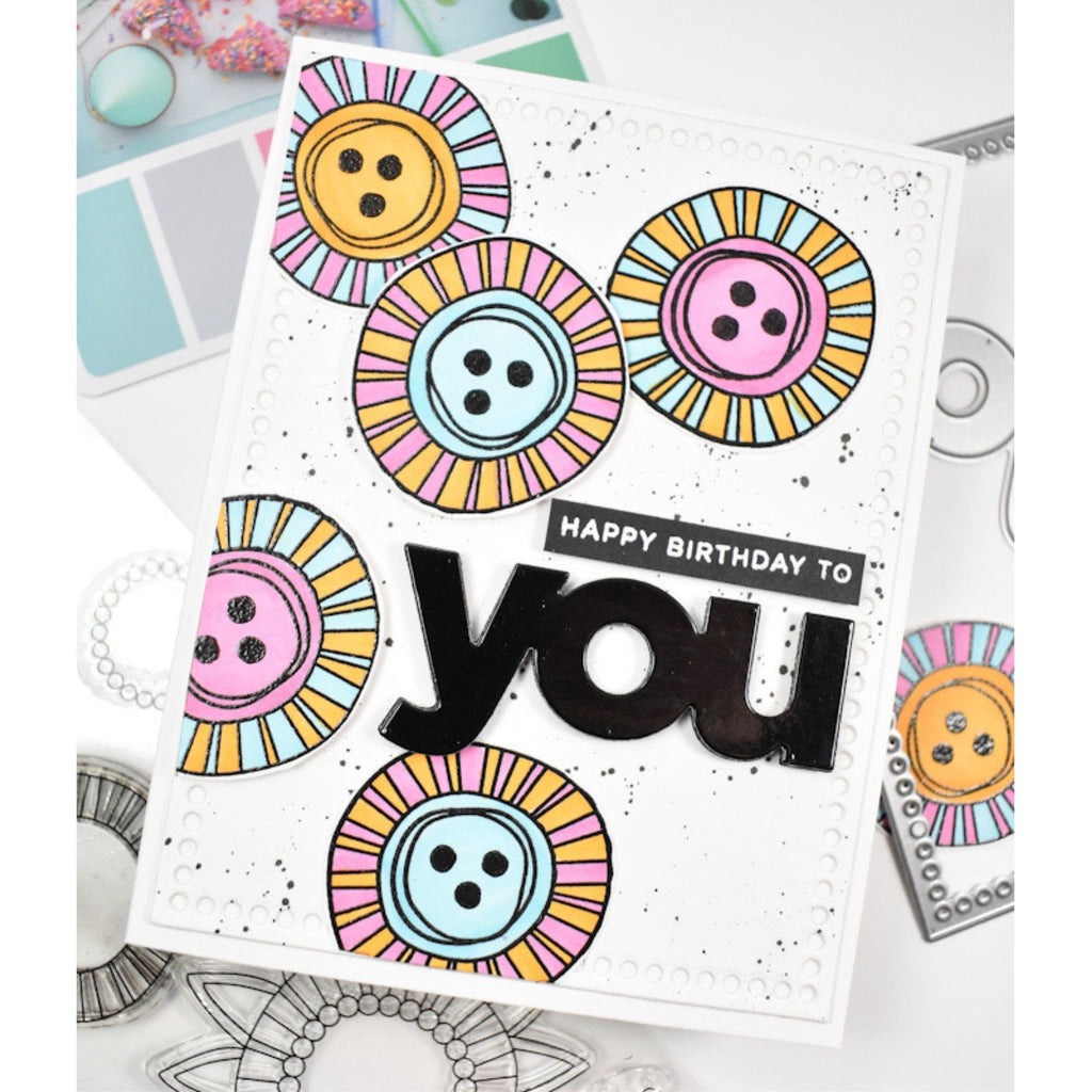 Simon Says Clear Stamps Artsy Florals 2083ssc Sweet Wishes Birthday Card Tracy Ware | color-code:ALT02
