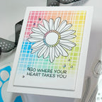 Simon Says Clear Stamps Artsy Florals 2083ssc Sweet Wishes Encouragement Card Karen Downs