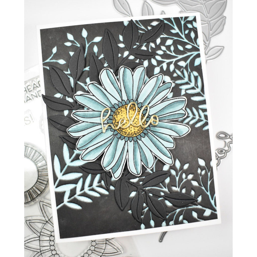 Simon Says Clear Stamps Artsy Florals 2083ssc Sweet Wishes Hello Card Tracy Ware | color-code:ALT03