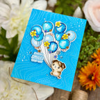 Simon Says Clear Stamps Balloon Critters 2375ssc Shine On Joe Sysavath Sending Smiles Card