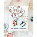 Simon Says Clear Stamps Balloon Critters 2375ssc Shine On Nicky Meek Birthday Card