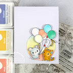 Simon Says Clear Stamps Balloon Critters 2375ssc Shine On Noral Noll Circle Opening Card