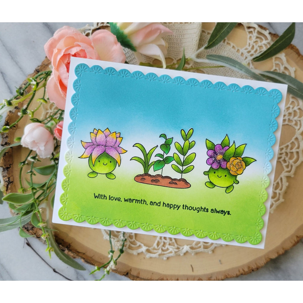 Simon Says Clear Stamps Botanical Buds 3394ssc Shine On Rosemary Dennis Planty Card