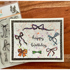 Simon Says Clear Stamps Bows for Days 3374ssc In My Heart Birthday Bows Card
