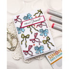 Simon Says Clear Stamps Bows for Days 3374ssc In My Heart Hello, Friend Card