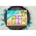 Simon Says Clear Stamps Bring On the Sun 2436ssc Shine On Natasha Foote Boogie Card