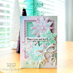 Simon Says Clear Stamps Christmas Star Flakes 2413ssc Beth Opel Pastel Snowflakes Card | color-code:ALT10