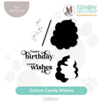 Simon Says Clear Stamps Cotton Candy Wishes 1085ssc