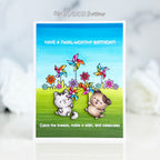 Simon Says Clear Stamps Easy Breezy 3383ssc Every Happiness Brenda Noelke Interactive Pinwheel Card