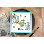 Simon Says Clear Stamps Floral Word Builder 2406ssc Always There Hey Hello Card Natasha Foote
