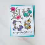 Simon Says Clear Stamps Floral Word Builder 2406ssc Always There Hugs Card Melanie Barrett