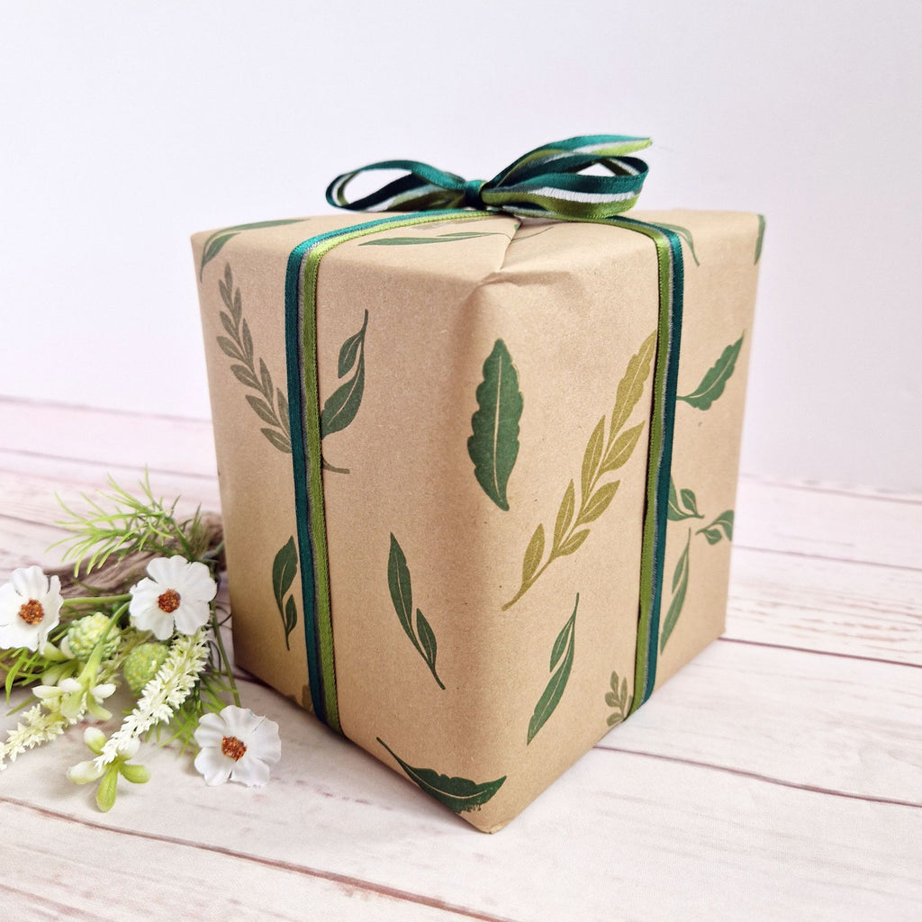 Simon Says Clear Stamps Forest Forage In Summer 3411ssc Every Happiness Jane Tyrell  Leafy Wrapping Paper