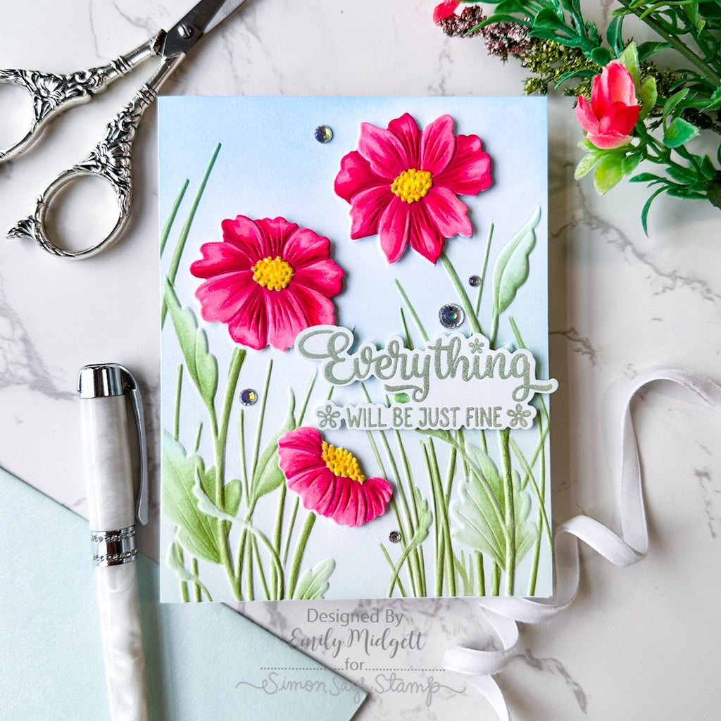 Simon Says Clear Stamps Frankly, My Dear 2344ssc Always There Everything Will Be Just Fine Card Emily Midgett | color-code:ALT02