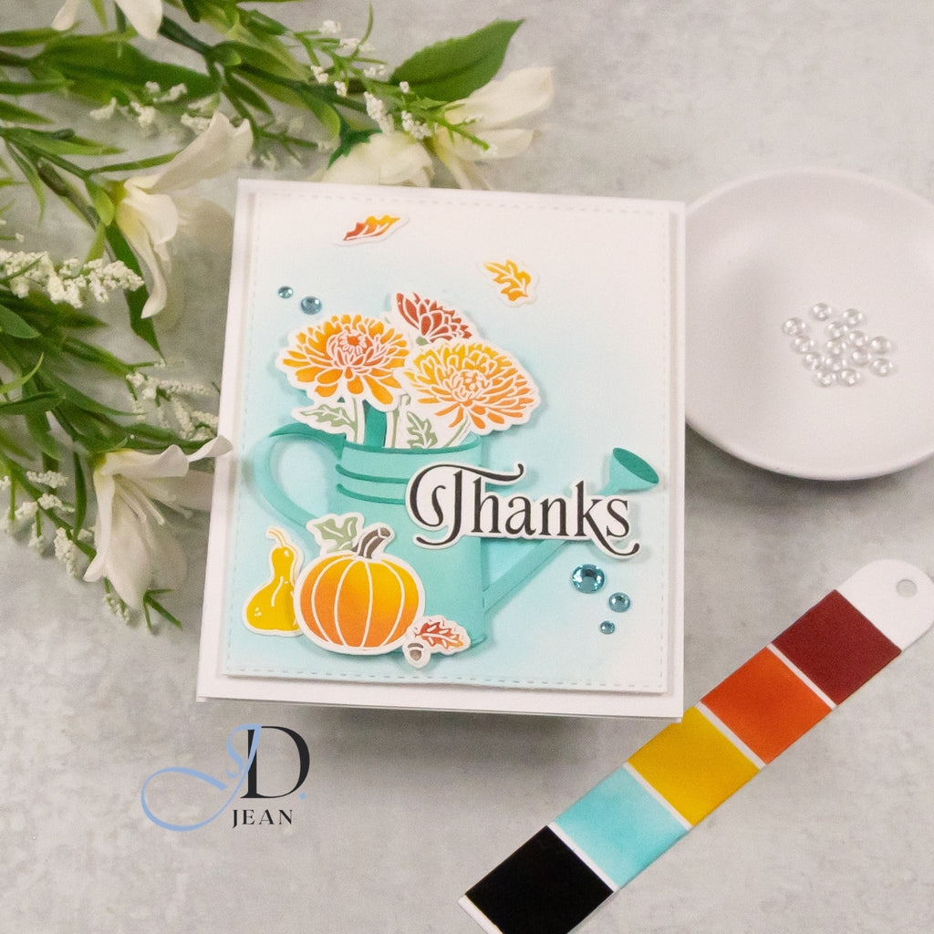 Simon Says Clear Stamps Grateful Moments 2465ssc Thank You Card Jean Doeringsfeld