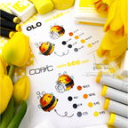Simon Says Clear Stamps Happy Bee Day 3190ssc Moments In Time Bee Coloring Guide Alberto Gava | color-code:ALT07