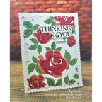 Simon Says Clear Stamps Heirloom Roses 2402ssc Always There Thinking of You Card Natlalia Alton