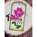 Simon Says Clear Stamps Heirloom Roses 2402ssc Always There Vintage Tag Wendy Horsley