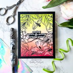Simon Says Clear Stamps Keep Palm 2355ssc Always There Warm & Sunny Birthday Card Emily Midgett