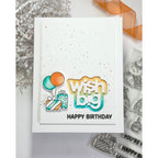Simon Says Clear Stamps Let's Shellebrate 3221ssc In My Heart Wish Big Card