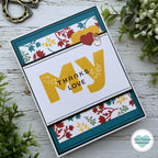 Simon Says Clear Stamps Lettered Many Thanks 3391ssc Shine On Thanks My Love Card Karen Maldanado