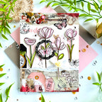 Simon Says Clear Stamps Long Stem Florals 3385ssc Mom Card Bobbi Lemanski