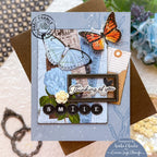 Simon Says Clear Stamps Long Stem Florals 3385ssc Thinking of You Card Keisha Charles | color-code:ALT11