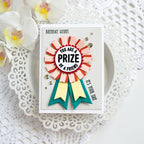 Simon Says Clear Stamps Prize Ribbon Sentiments 3450ssc Award Winning Friend Card Heather Hoffman | color-code:ALT07