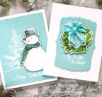 Simon Says Clear Stamps Season of Wonder for Tim Holtz Workshop 2492ssc Shari Carroll Fresh Christmas Card Set