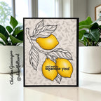 Simon Says Clear Stamps Squeeze You 3448ssc Every Happiness Christine Giancaspro Lemons Squeeze You Card
