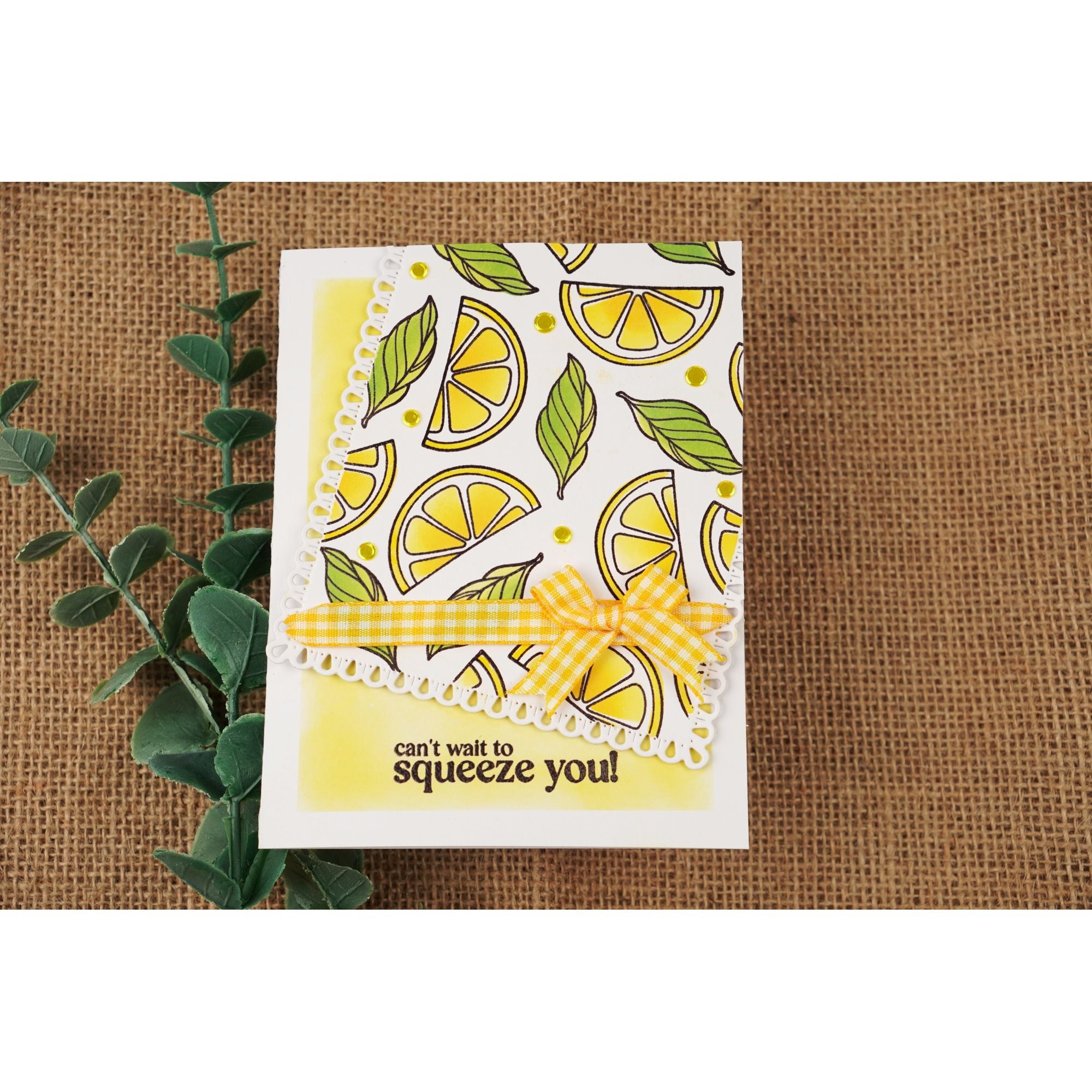 Simon Says Clear Stamps Squeeze You 3448ssc Every Happiness Natasha Foote Cute Lemons Squeeze You Card