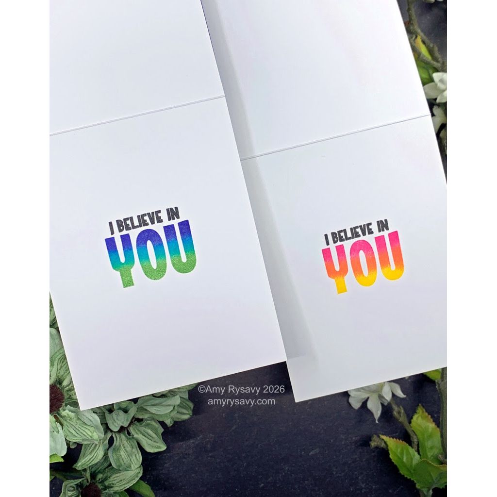 Simon Says Clear Stamps Stay True 3280msc In My Heart I believe in you Cards | color-code:ALT02
