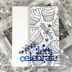 Simon Says Clear Stamps Strike Up the Fun 3440ssc StamptemberNora Noll Birthday Cupcakes Card