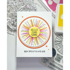 Simon Says Clear Stamps Sunburst 3435ssc Shine On Brighten My Day Card Karen Downs