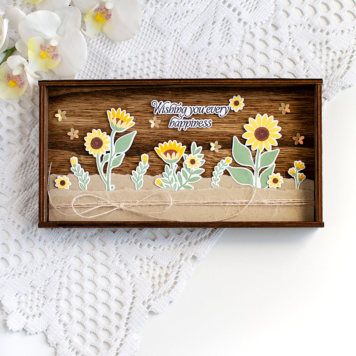 Simon Says Clear Stamps Sunflower Meadow 3432ssc Every Happiness Heather Hoffman Late Summer Floral Decor
