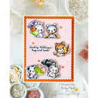 Simon Says Clear Stamps Tricky Treats 3437ssc Stamptember Nicky Meek Cute Halloween Card