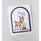 Simon Says Clear Stamps Woodland Friends 2370ssc Every Happiness Melanie Barrett Hugs from My Heart Card