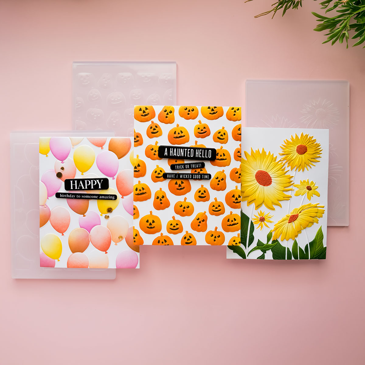 Simon Says Stamp 2026 Stamptember Embossing Folders and Stencils I Want it All set1364wa Yana Smakul
