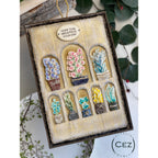 Simon Says Stamp A2 Stitched Arches Wafer Dies 1590sd Every Happiness Cez Tolentino Plant Cubbies Card