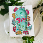 Simon Says Stamp A7 Arches Wafer Dies 1553sd Shine On Kailash Naidoo Adore You Shaker Card