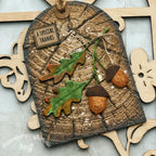 Simon Says Stamp Acorn Silhouette Wafer Dies 1656md Sending Cheer Steff Munnings Fall Thanks Card
