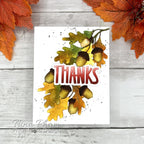 Simon Says Stamp Acorn Silhouette Wafer Dies 1656md Sending Cheer Trina Pham Fall Thanks Card | color-code:ALT03