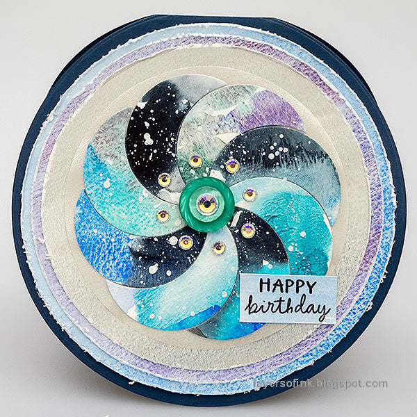 Simon Says Stamp Basic Shapes Circles Wafer Dies 8006sd Favorite Things Birthday Card Anna-Karin Evaldsson | color-code:ALT07