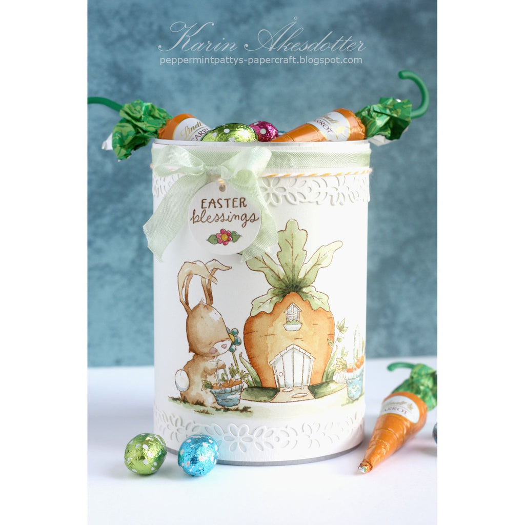 Simon Says Stamp Basic Shapes Circles Wafer Dies 8006sd Favorite Things Easter Treat Container Karin Åkesdotter | color-code:ALT04