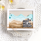Simon Says Stamp Beach Bird's Eye Wafer Die 1623md Shine On Heather Hoffman Seaside Vacation Card | color-code:ALT12