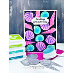Simon Says Stamp Beachcomber Seashells Wafer Dies s1164 Shine On Maggie Haas Summer Card