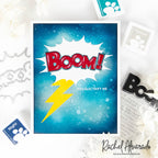 Simon Says Stamp Big Boom Wafer Dies 1677md Shine On Rachel Alvarado Electrify Card