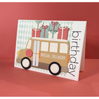 Simon Says Stamp Big Bus Wafer Dies 1383sd Happy Camper Birthday Delivery Card Bibi Cameron | color-code:ALT07