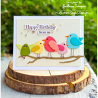 Simon Says Stamp Birdies Wafer Dies 1300sdc Friend Like You Happy Birthday from Us Card Barbara Tarayao | color-code:ALT10