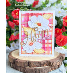 Simon Says Stamp Blushing Bloom Wafer Dies s1226 Stamptember Barbara Tarayao Birthday Card